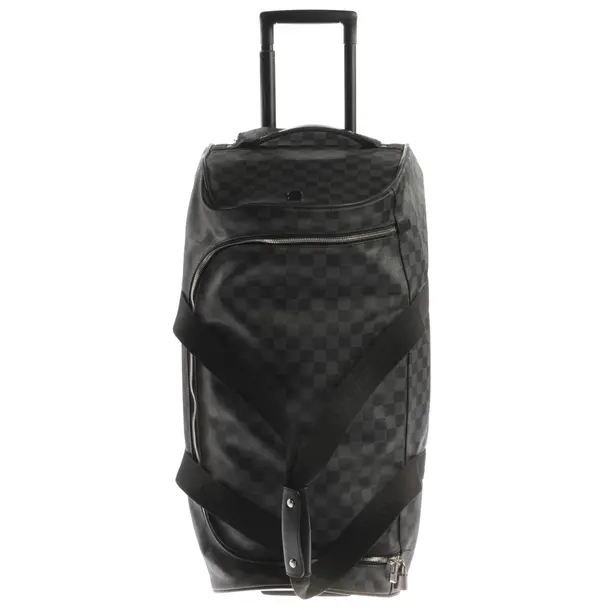 Duffle Bag, in Gray, Leather, Louis Vuitton