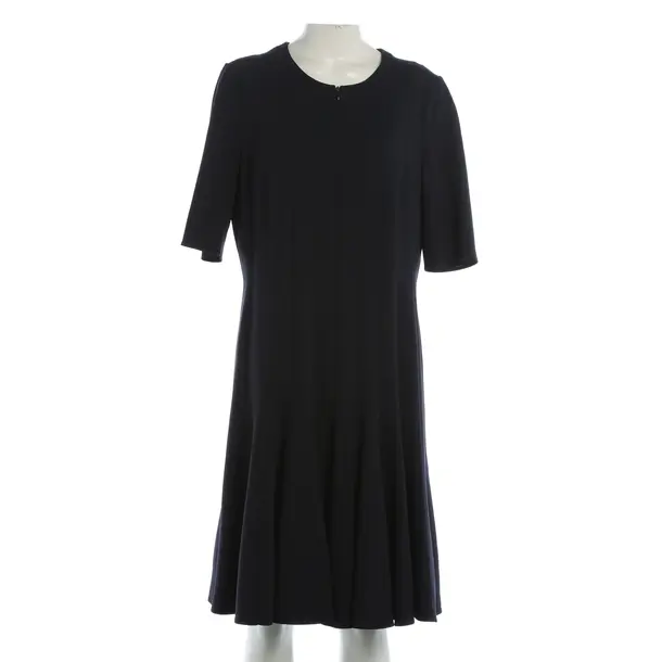 Kleid, in Navy, Wolle, Akris
