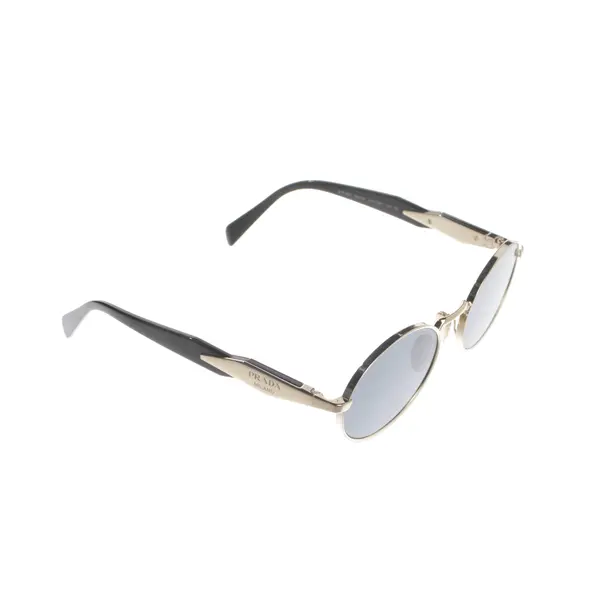 Sunglasses, in Gold, Synthetic, Prada