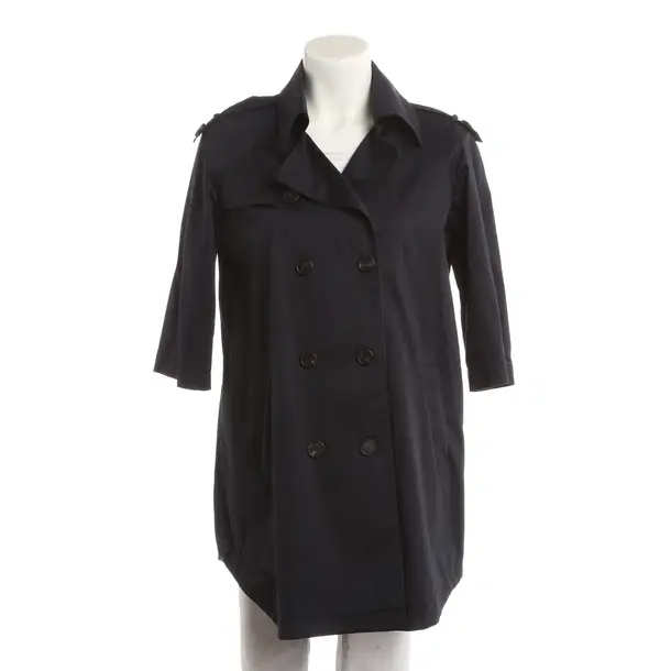 Summer Coat, in Navy, Cotton, Tagliatore