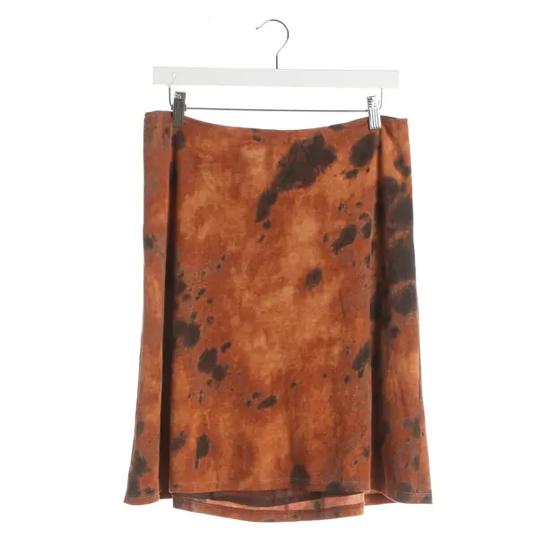 Skirt, in Dark Orange, Wool, Roberto Cavalli