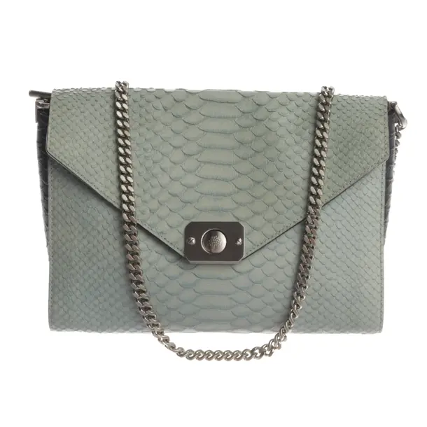 Shoulder Bag, in Navy, Leather, Mulberry