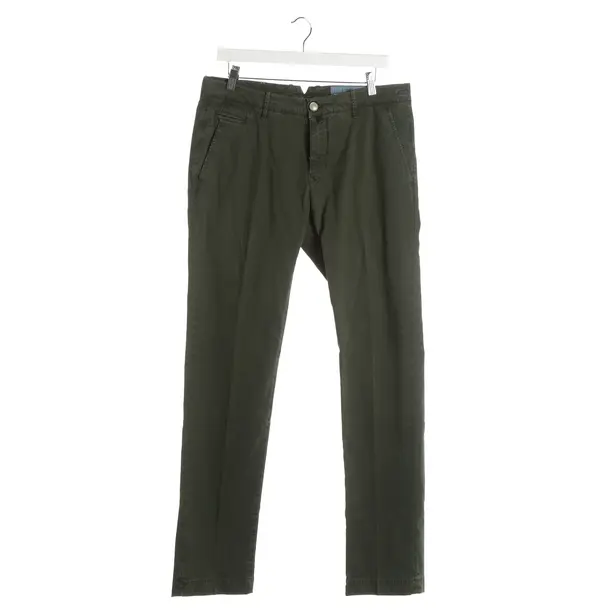 Hose, in Grün, Baumwolle, Jacob Cohen