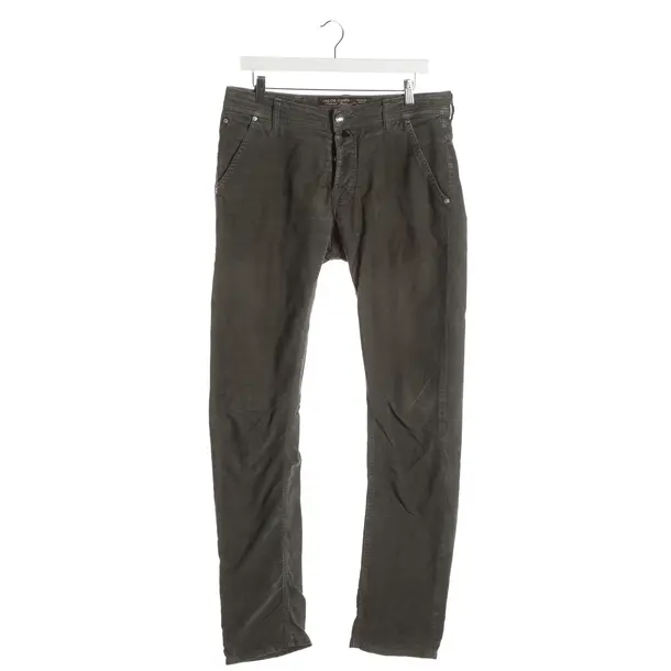 Pants, in Dark Brown, Cotton, Jacob Cohen
