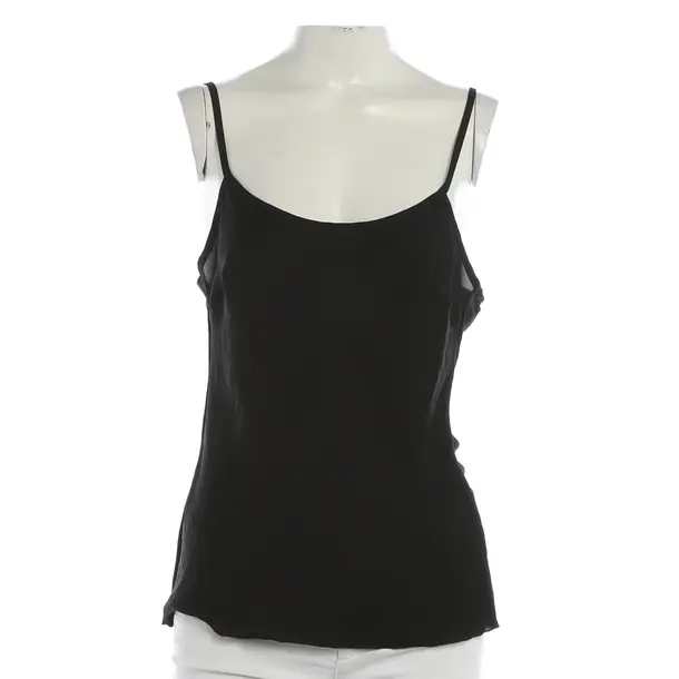 Top, in Black, Polyester, Marc Cain