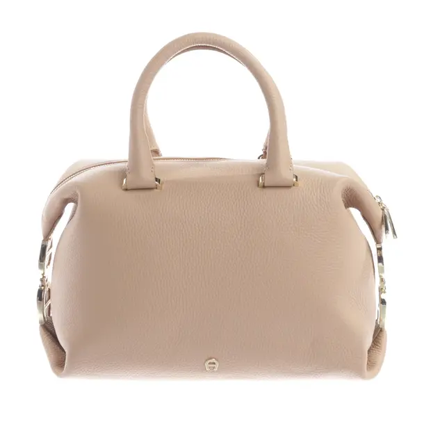 Handbag, in Brown, Leather, Aigner