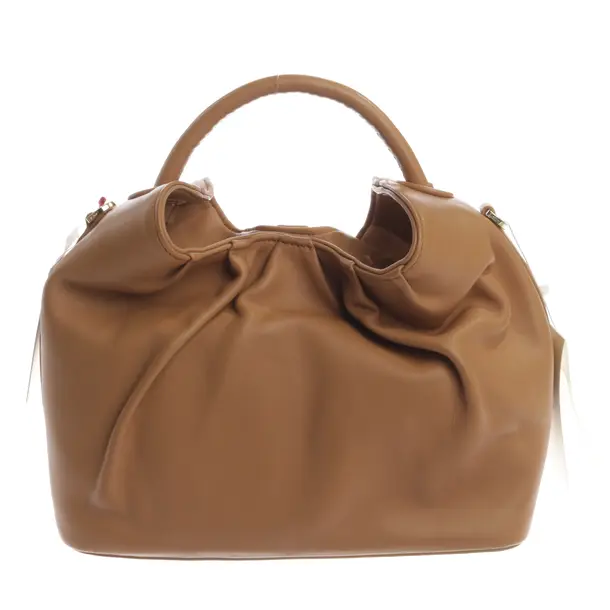 Handbag, in Brown, Leather, Elleme