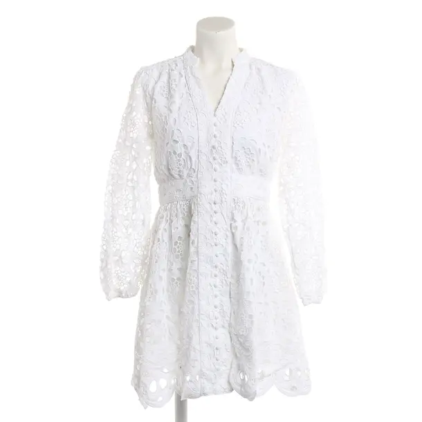 Abito, in Bianco, Cotone, Signora & Abbracci