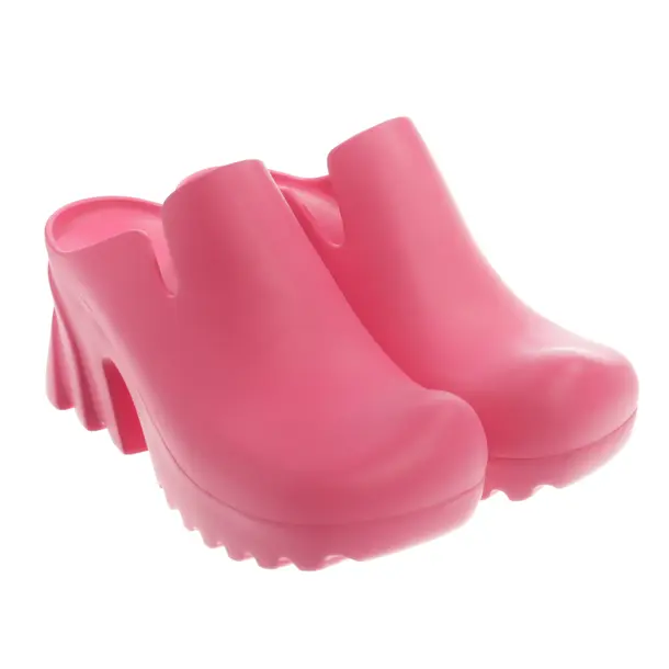 Heeled Mules, in Pink, Bottega Veneta