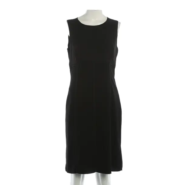 Dress, in Black, Wool, Paule Ka