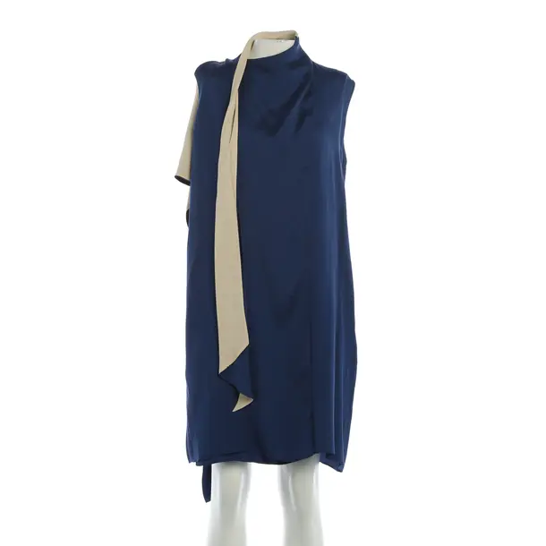 Kleid, in Navy, Viskose, Céline