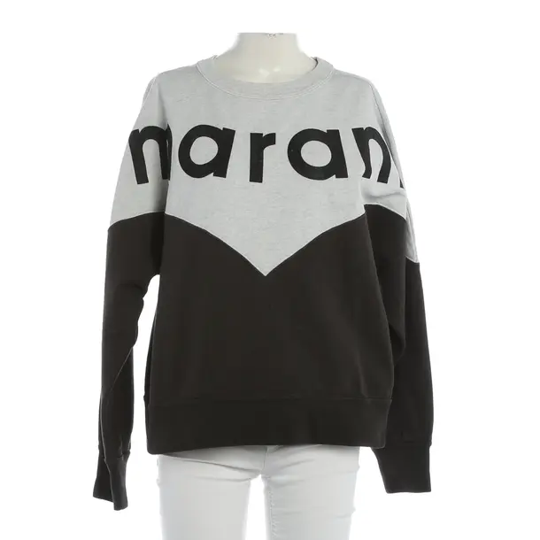 Sweatshirt, in Grau, Baumwolle, Isabel Marant Étoile