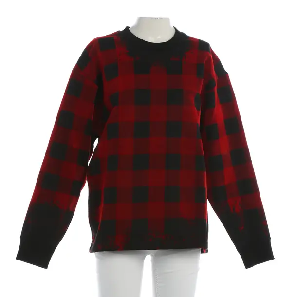 Sweatshirt, in Red, Cotton, Alexander McQueen