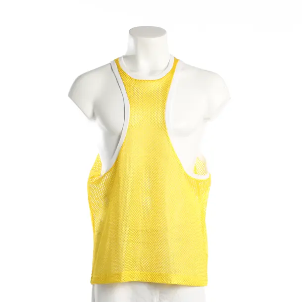 T-Shirt, in Gelb, Polyester, Dsquared