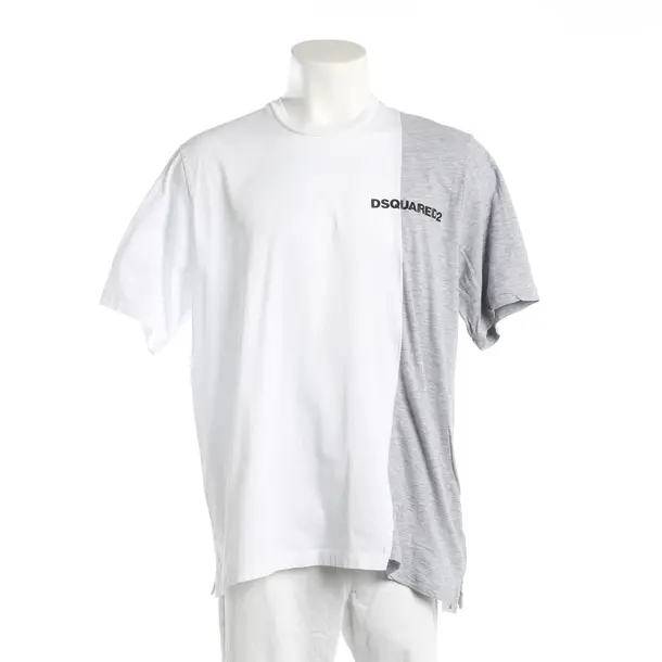 T-Shirt, in White, Cotton, Dsquared