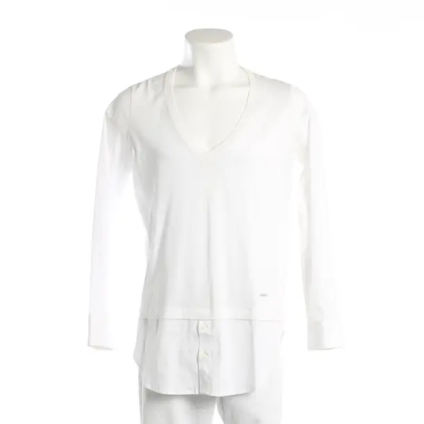 Long Sleeve Shirt, in Beige, Cotton, Dsquared