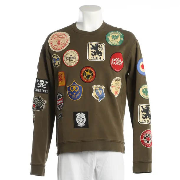 Sweatshirt, in Multicolored, Cotton, Dsquared