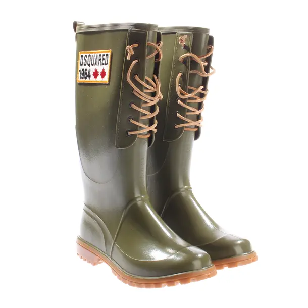 Gummistiefel, in Olivgrün, Dsquared