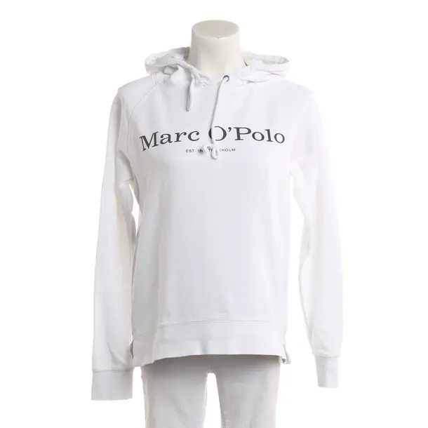 Hoodie, in Weiß, Baumwolle, Marc O'Polo