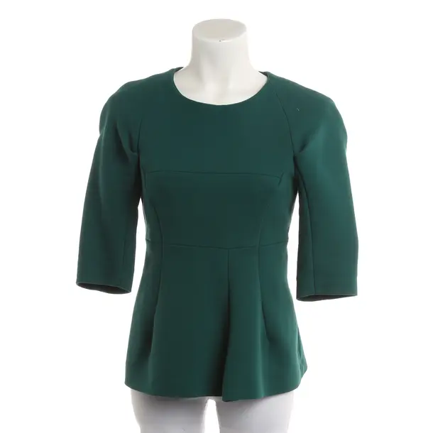 Bluse, in Dunkelgrün, Viskose, Jil Sander