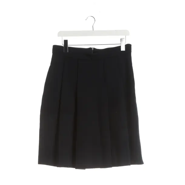 Skirt, in Navy, Viscose, Max Mara