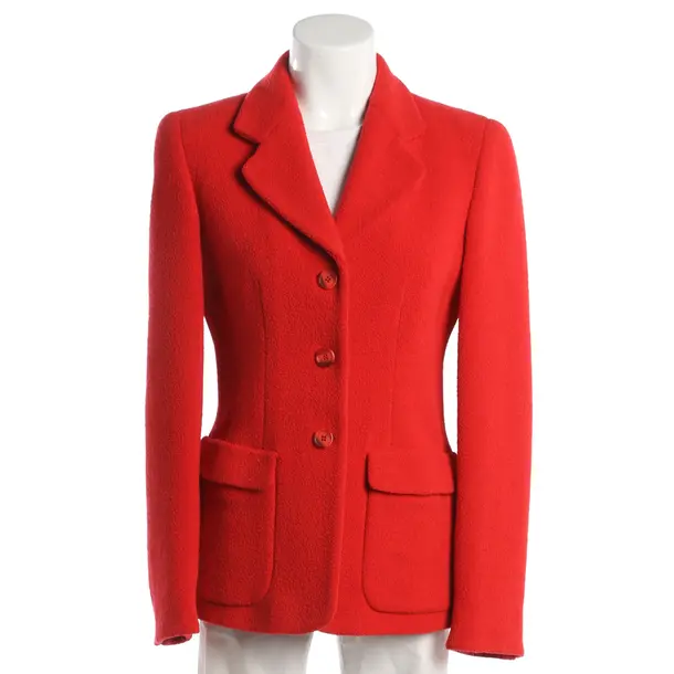 Blazer, in Red, Viscose, Giorgio Armani
