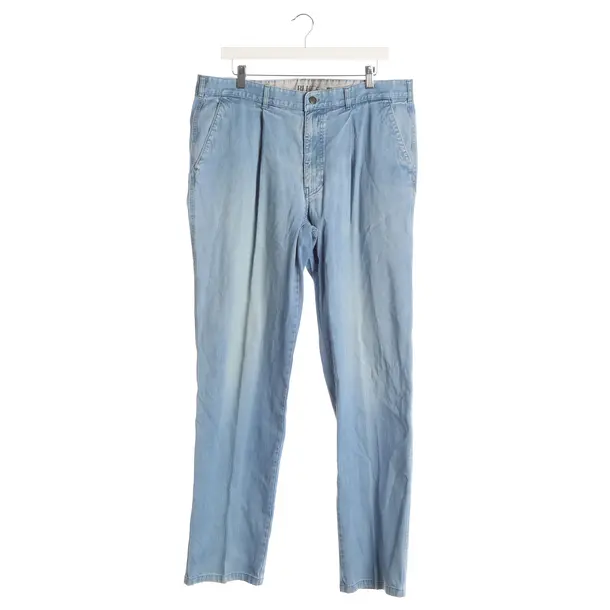 Slim Fit Jeans, in Light Blue, Cotton, Hiltl