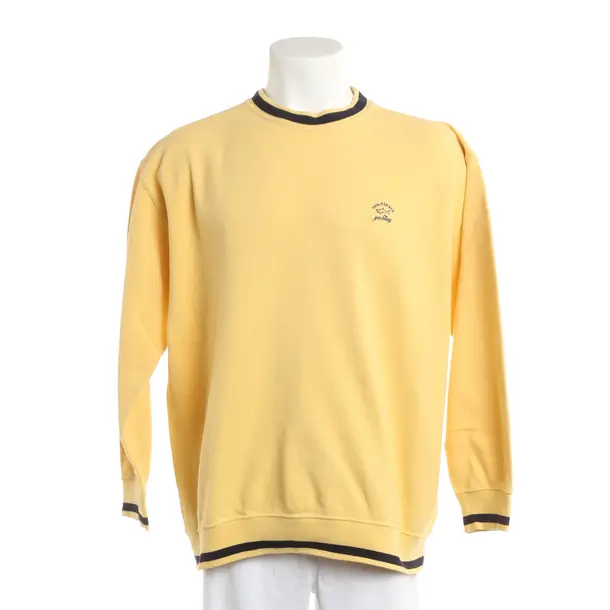 Sweatshirt, in Gelb, Baumwolle, Paul & Shark