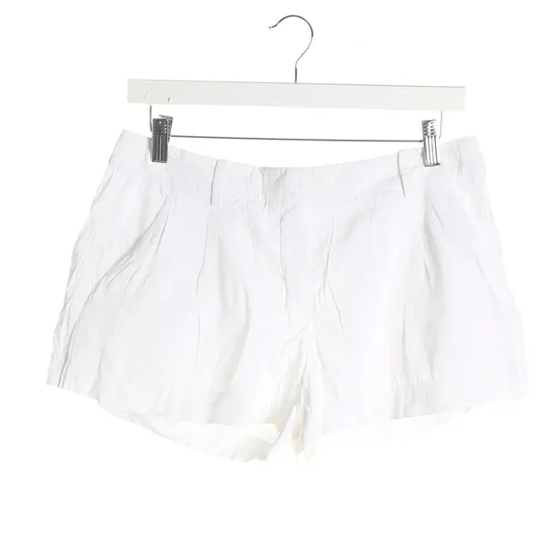 Shorts, in White, Linen, Theory