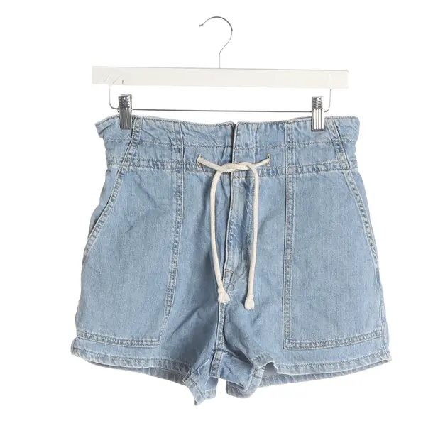 Shorts, in Hellblau, Baumwolle, Ba&sh