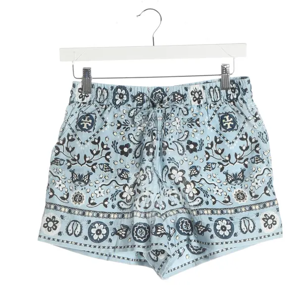 Shorts, in Hellblau, Leinen, Tory Burch