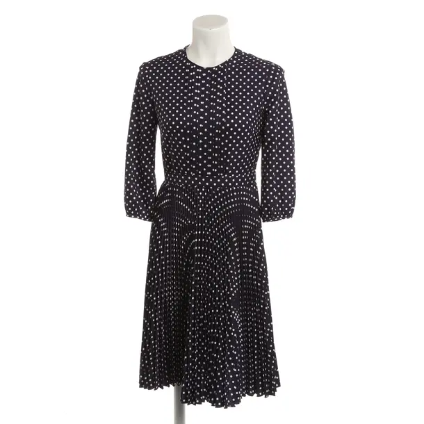 Dress, in Navy, Polyester, Prada