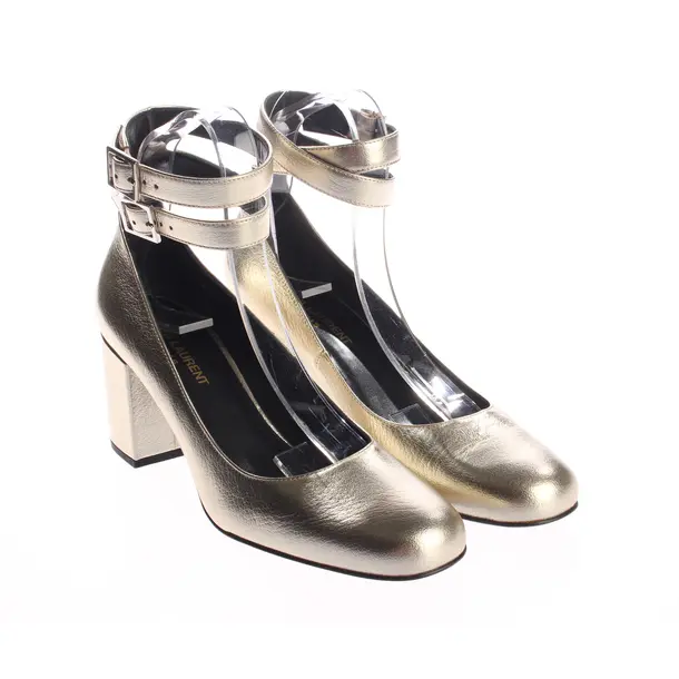 Pumps, in Gold, Saint Laurent