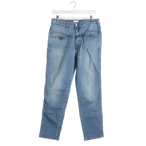 Slim Fit Jeans, in Light Blue, Cotton, Closed