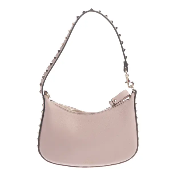 Handtasche, in Hellrosa, Leder, Valentino