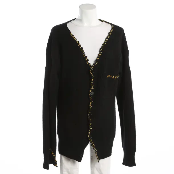 Cardigan, in Black, Wool, Marni
