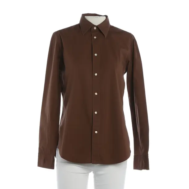 Blouse, in Brown, Cotton, Polo Ralph Lauren