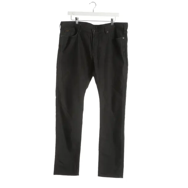 Pantaloni, in Nero, Cotone, Emporio Armani