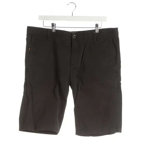 Bermuda, in Schwarz, Baumwolle, Hugo Boss Orange