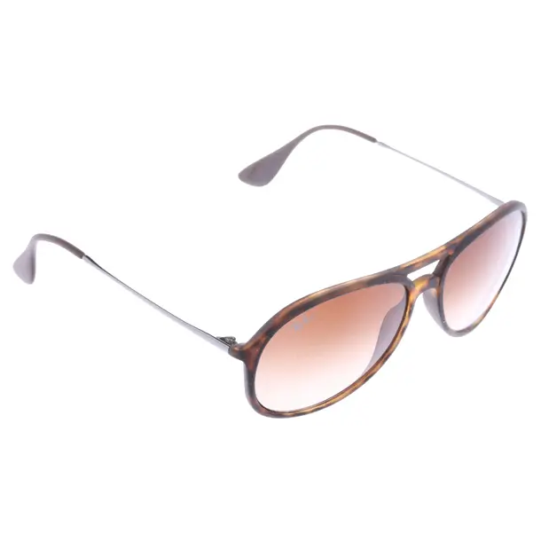 Sonnenbrille, in Dunkelbraun, Kunststoff / Metall, Ray Ban