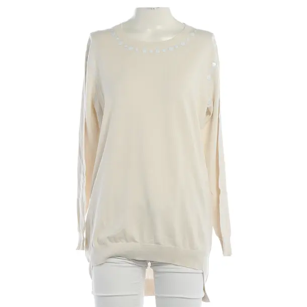Jumper, in Cream, Cotton, Allude