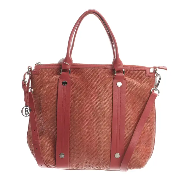 Handbag, in Red, Leather, Bogner