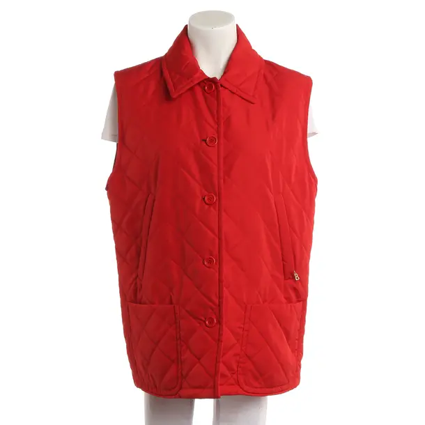 Vest, in Red, Polyester, Bogner