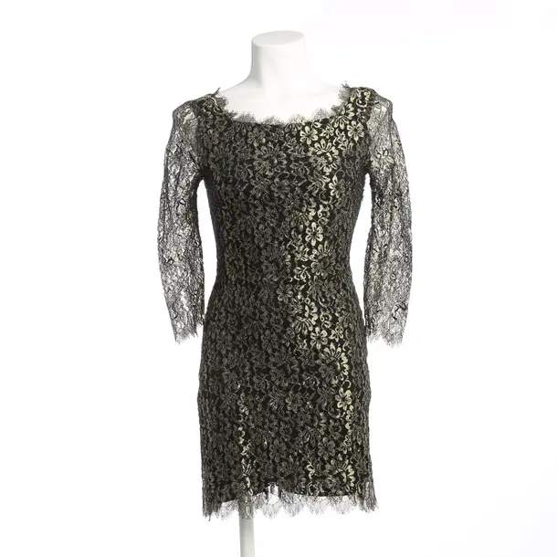 Cocktailkleid, in Gold, Metall (metallisch, metallisiert), Diane von Furstenberg