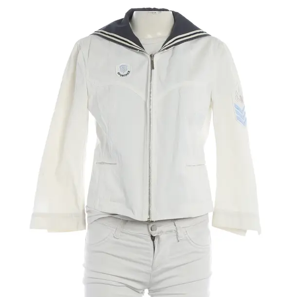 Summer Jacket, in White, Cotton, Sportmax