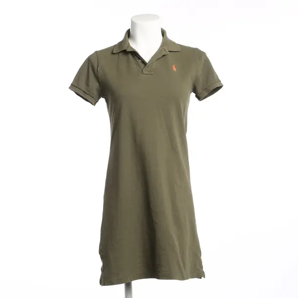 Dress, in Dark Green, Cotton, Polo Ralph Lauren