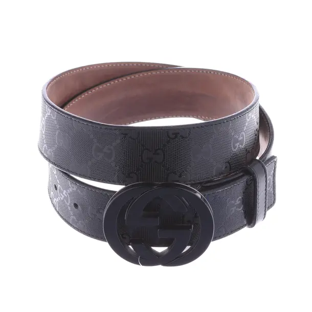 Gürtel, in Schwarz, Leder, Gucci