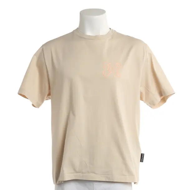 T-Shirt, in Nude, Baumwolle, Palm Angels