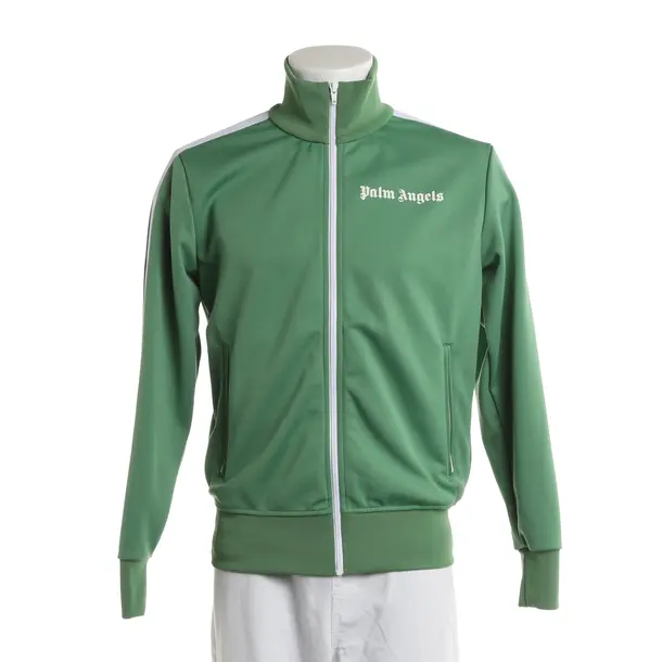 Sweatjacke, in Grün, Polyester, Palm Angels