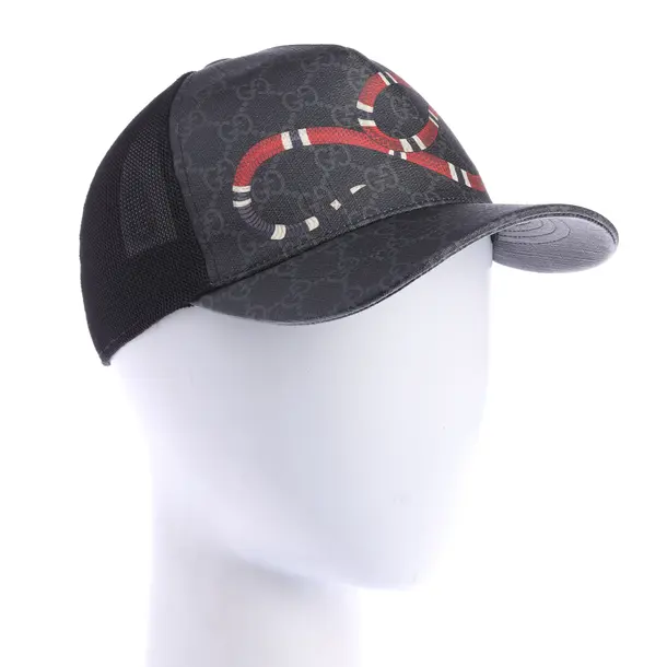 Cap, in Gray, Polyurethane, Gucci